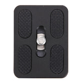 Fittest PU-50 Universal Aluminium Alloy Quick Release Plate with Rubber Cushion, PU-50